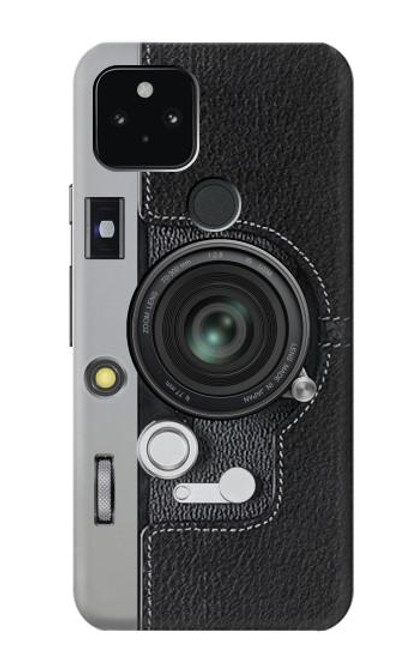 W3922 Impression graphique de l'obturateur de l'objectif de l'appareil photo Etui Coque Housse et Flip Housse Cuir pour Google Pixel 5