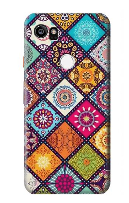 W3943 Motif Maldalas Etui Coque Housse et Flip Housse Cuir pour Google Pixel 2 XL