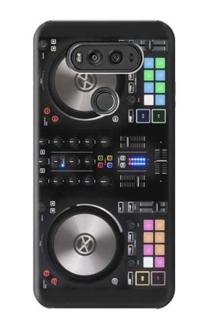 W3931 Peinture graphique pour table de mixage DJ Etui Coque Housse et Flip Housse Cuir pour LG V20