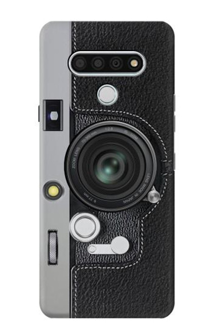 W3922 Impression graphique de l'obturateur de l'objectif de l'appareil photo Etui Coque Housse et Flip Housse Cuir pour LG Stylo 6