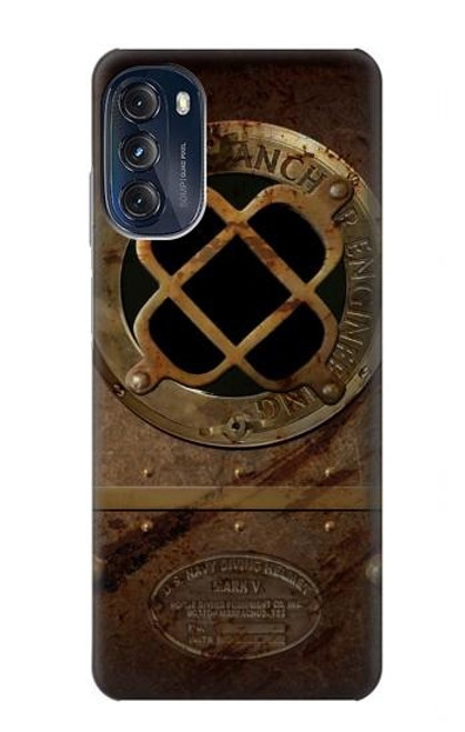 W3948 Dents de requin Tear Mark Deep Sea Etui Coque Housse et Flip Housse Cuir pour Motorola Moto G (2022)