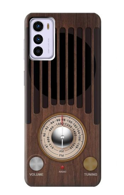 W3935 Graphique du tuner radio FM AM Etui Coque Housse et Flip Housse Cuir pour Motorola Moto G42