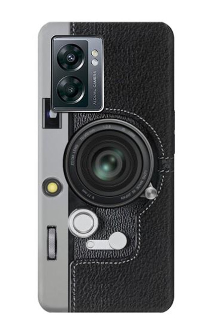 W3922 Impression graphique de l'obturateur de l'objectif de l'appareil photo Etui Coque Housse et Flip Housse Cuir pour OnePlus Nord N300