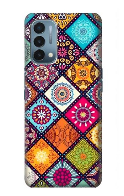 W3943 Motif Maldalas Etui Coque Housse et Flip Housse Cuir pour OnePlus Nord N200 5G