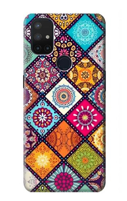 W3943 Motif Maldalas Etui Coque Housse et Flip Housse Cuir pour OnePlus Nord N10 5G