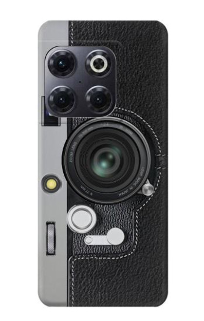 W3922 Impression graphique de l'obturateur de l'objectif de l'appareil photo Etui Coque Housse et Flip Housse Cuir pour OnePlus 10T