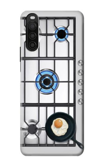 W3928 Cuisine graphique de cuisine Etui Coque Housse et Flip Housse Cuir pour Sony Xperia 10 III