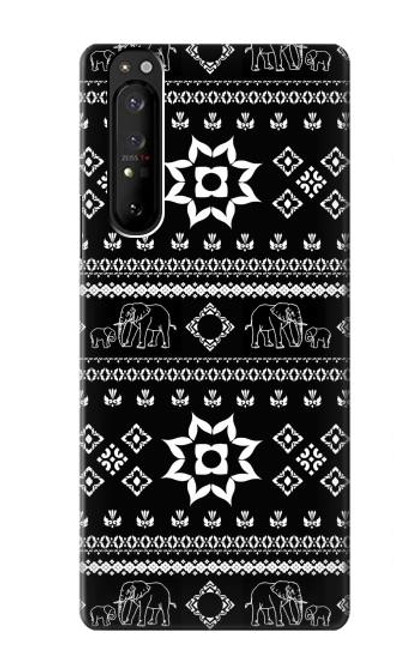 W3932 Patron de pantalon éléphant Etui Coque Housse et Flip Housse Cuir pour Sony Xperia 1 III