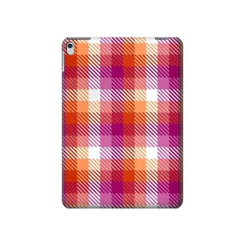 W3941 Plaid drapeau de la fierté lesbienne LGBT Tablet Etui Coque Housse pour iPad Air 2, iPad 9.7 (2017,2018), iPad 6, iPad 5
