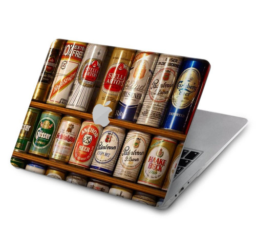 W0983 Collection de Canettes de bière Etui Coque Housse pour MacBook Air 15″ (2023,2024) - A2941, A3114