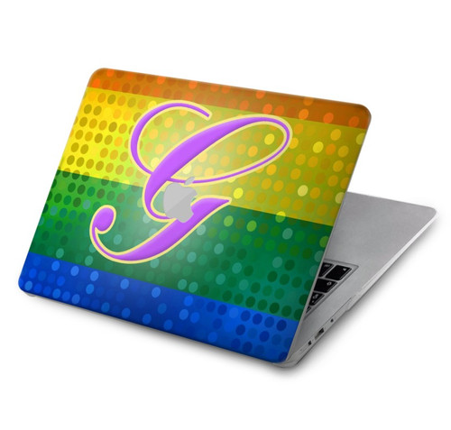 W2899 Arc en ciel LGBT Gay Pride Drapeau Etui Coque Housse pour MacBook Air 15″ (2023,2024) - A2941, A3114