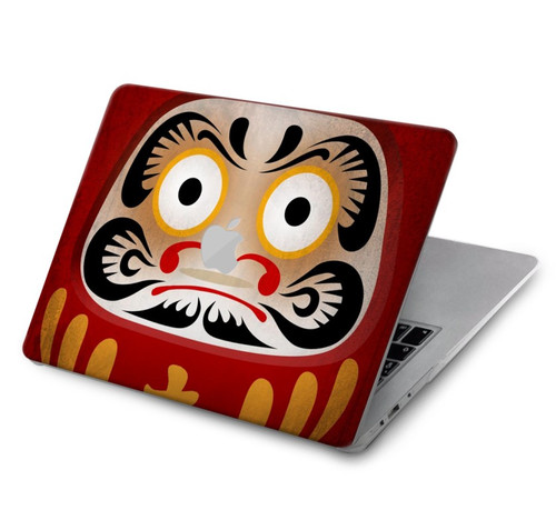 W3023 Japon Bonne chance Daruma Poupée Etui Coque Housse pour MacBook Air 15″ (2023,2024) - A2941, A3114