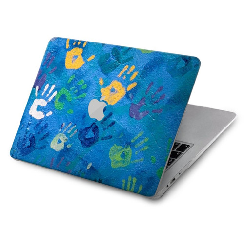 W3403 Imprimer la main Etui Coque Housse pour MacBook Air 15″ (2023,2024) - A2941, A3114