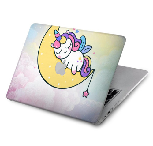 W3485 Mignon sommeil Licorne Etui Coque Housse pour MacBook Air 15″ (2023,2024) - A2941, A3114