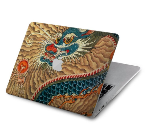 W3541 Peinture Dragon Nuage Etui Coque Housse pour MacBook Air 15″ (2023,2024) - A2941, A3114