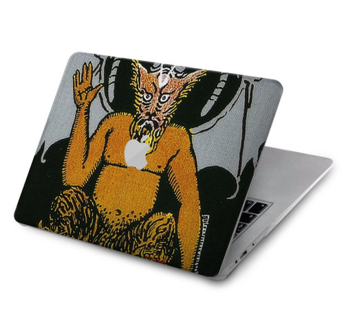 W3740 Carte de tarot le diable Etui Coque Housse pour MacBook Air 15″ (2023,2024) - A2941, A3114