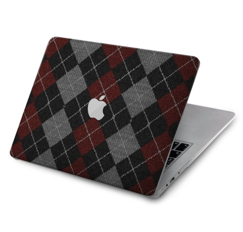 W3907 Texture de chandail Etui Coque Housse pour MacBook Air 15″ (2023,2024) - A2941, A3114