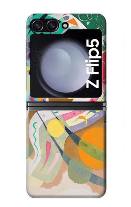 W3346 Vasily Kandinsky Guggenheim Etui Coque Housse et Flip Housse pour Samsung Galaxy Z Flip 5