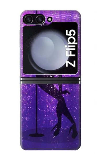 W3400 Pole Dance Etui Coque Housse et Flip Housse pour Samsung Galaxy Z Flip 5