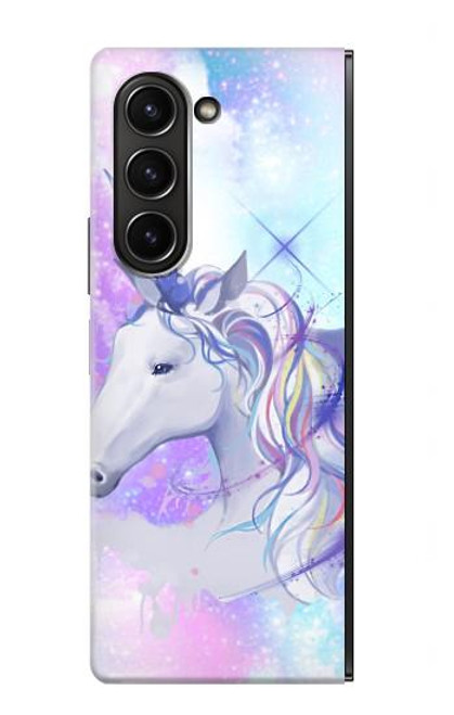 W3375 Licorne Etui Coque Housse et Flip Housse pour Samsung Galaxy Z Fold 5