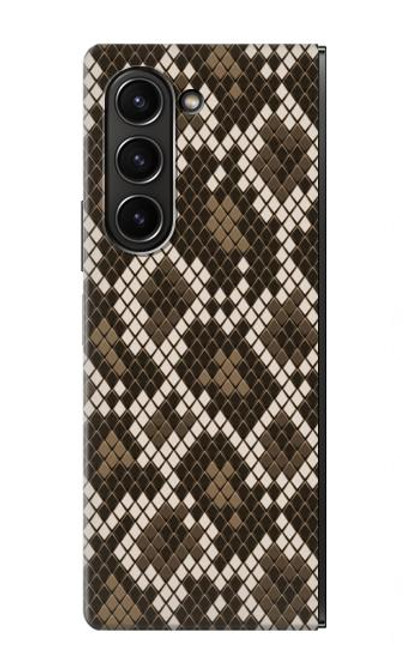 W3389 Seamless Serpent Motif graphique Peau Etui Coque Housse et Flip Housse pour Samsung Galaxy Z Fold 5