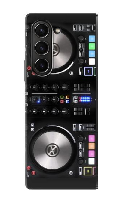 W3931 Peinture graphique pour table de mixage DJ Etui Coque Housse et Flip Housse pour Samsung Galaxy Z Fold 5