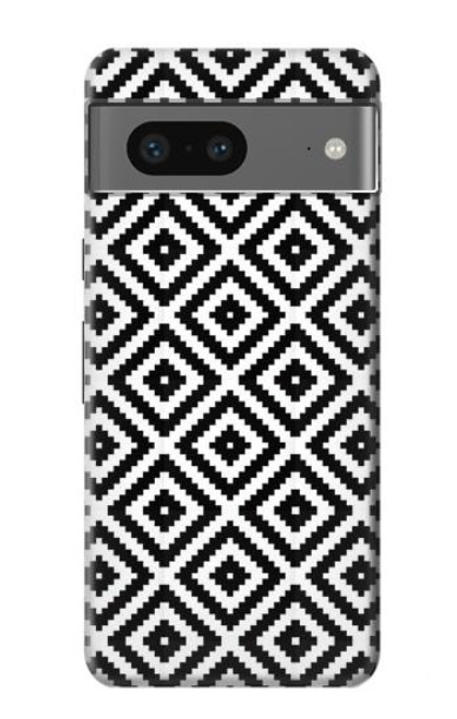 W3424 Ruta Motif Etui Coque Housse et Flip Housse Cuir pour Google Pixel 7a