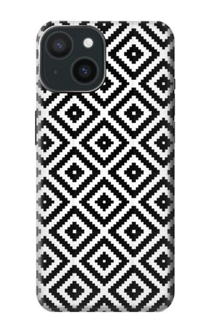 W3424 Ruta Motif Etui Coque Housse et Flip Housse Cuir pour iPhone 15