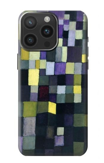 W3340 Architecture Paul Klee Etui Coque Housse et Flip Housse Cuir pour iPhone 15 Pro Max