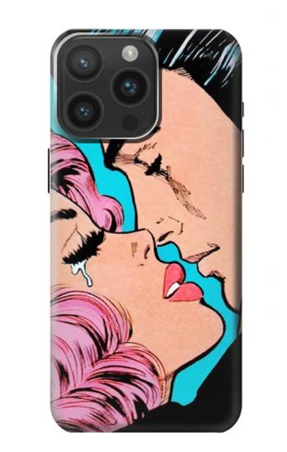 W3469 Pop Art Etui Coque Housse et Flip Housse Cuir pour iPhone 15 Pro Max