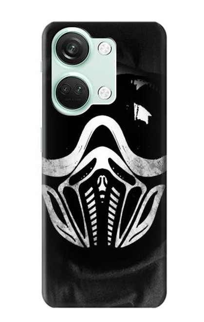 W2924 Masque de Paintball Etui Coque Housse et Flip Housse Cuir pour OnePlus Nord 3