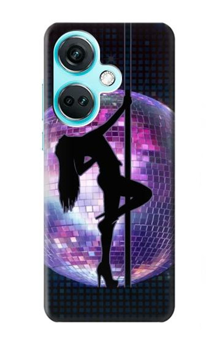 W3284 Disco Pole Fille Danse Etui Coque Housse et Flip Housse Cuir pour OnePlus Nord CE3