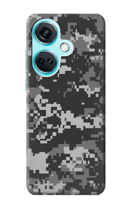 W3293 Urban Noir Camo Camouflage Etui Coque Housse et Flip Housse Cuir pour OnePlus Nord CE3