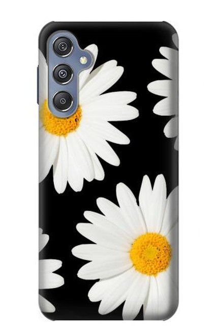 W2477 une marguerite Etui Coque Housse et Flip Housse Cuir pour Samsung Galaxy M34 5G