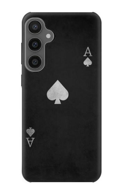 W3152 Noir Ace of Spade Etui Coque Housse et Flip Housse Cuir pour Samsung Galaxy S23 FE