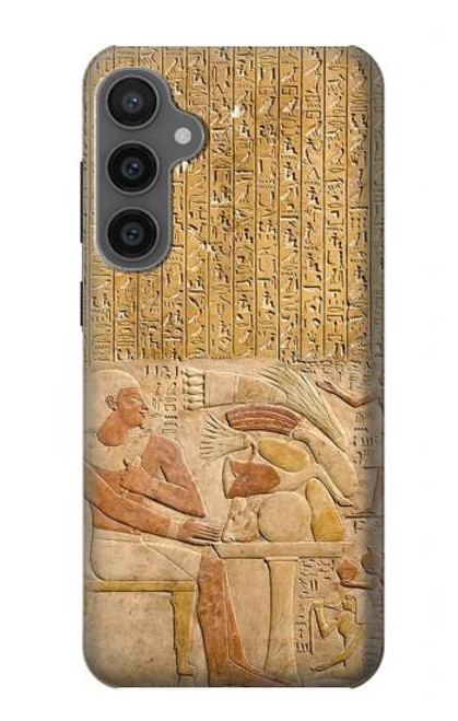 W3398 Egypte Stela Montouhotep Etui Coque Housse et Flip Housse Cuir pour Samsung Galaxy S23 FE