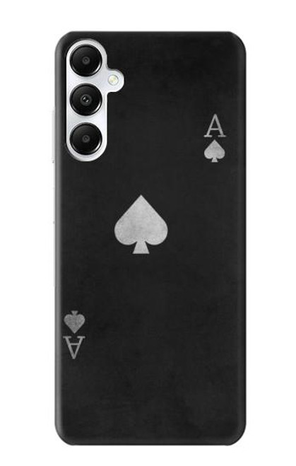 W3152 Noir Ace of Spade Etui Coque Housse et Flip Housse Cuir pour Samsung Galaxy A05s