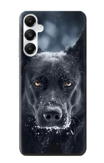 W3168 Berger Allemand Chien Noir Etui Coque Housse et Flip Housse Cuir pour Samsung Galaxy A05s