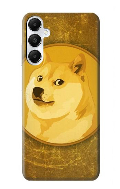 W3826 Dogecoin Shiba Etui Coque Housse et Flip Housse Cuir pour Samsung Galaxy A05s