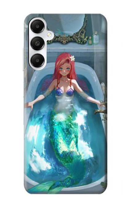 W3911 Jolie petite sirène Aqua Spa Etui Coque Housse et Flip Housse Cuir pour Samsung Galaxy A05s