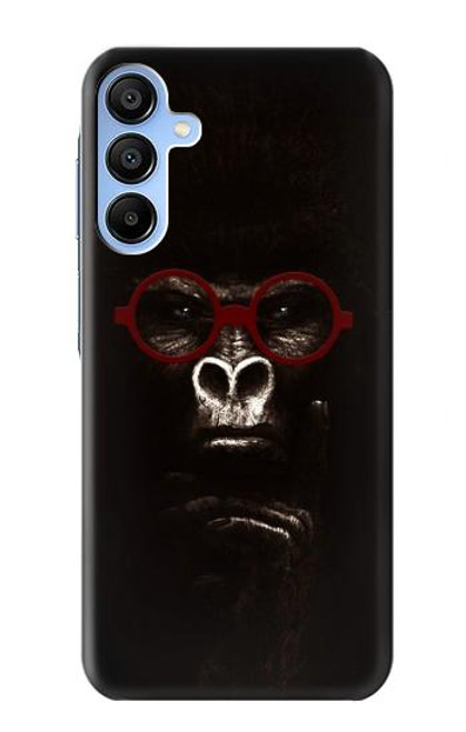 W3529 penser Gorilla Etui Coque Housse et Flip Housse Cuir pour Samsung Galaxy A15 5G