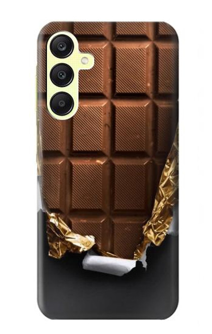 W0270 chocolat Etui Coque Housse et Flip Housse Cuir pour Samsung Galaxy A25 5G