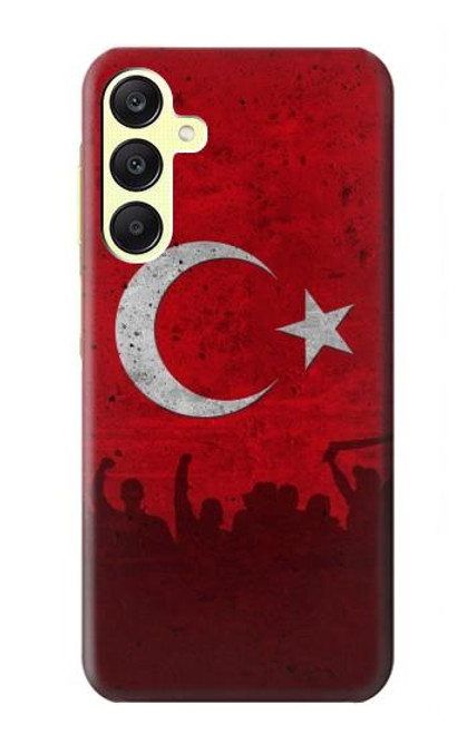 W2991 Turquie Football Football Etui Coque Housse et Flip Housse Cuir pour Samsung Galaxy A25 5G