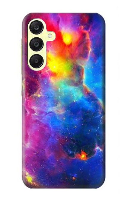 W3371 Ciel de nébuleuse Etui Coque Housse et Flip Housse Cuir pour Samsung Galaxy A25 5G