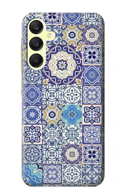 W3537 Motif marocain Mosaïque Etui Coque Housse et Flip Housse Cuir pour Samsung Galaxy A25 5G