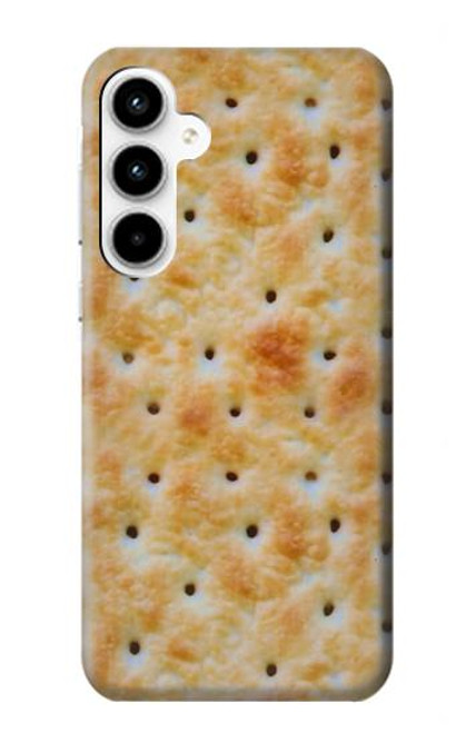 W2987 Crème Biscuits Cracker Etui Coque Housse et Flip Housse Cuir pour Samsung Galaxy A35 5G