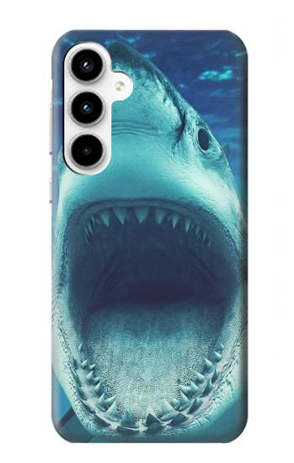 W3548 Requin-tigre Etui Coque Housse et Flip Housse Cuir pour Samsung Galaxy A35 5G