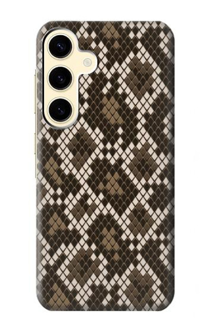 W3389 Seamless Serpent Motif graphique Peau Etui Coque Housse et Flip Housse Cuir pour Samsung Galaxy S24