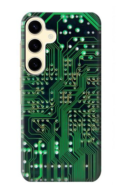 W3392 Electronique Circuit de carte graphique Etui Coque Housse et Flip Housse Cuir pour Samsung Galaxy S24