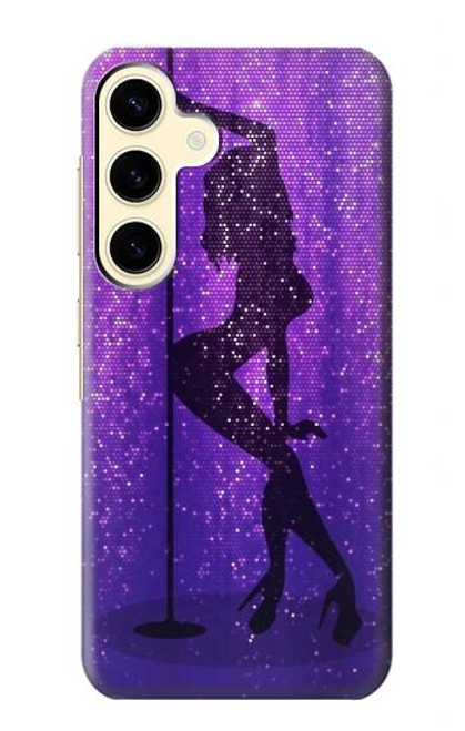 W3400 Pole Dance Etui Coque Housse et Flip Housse Cuir pour Samsung Galaxy S24